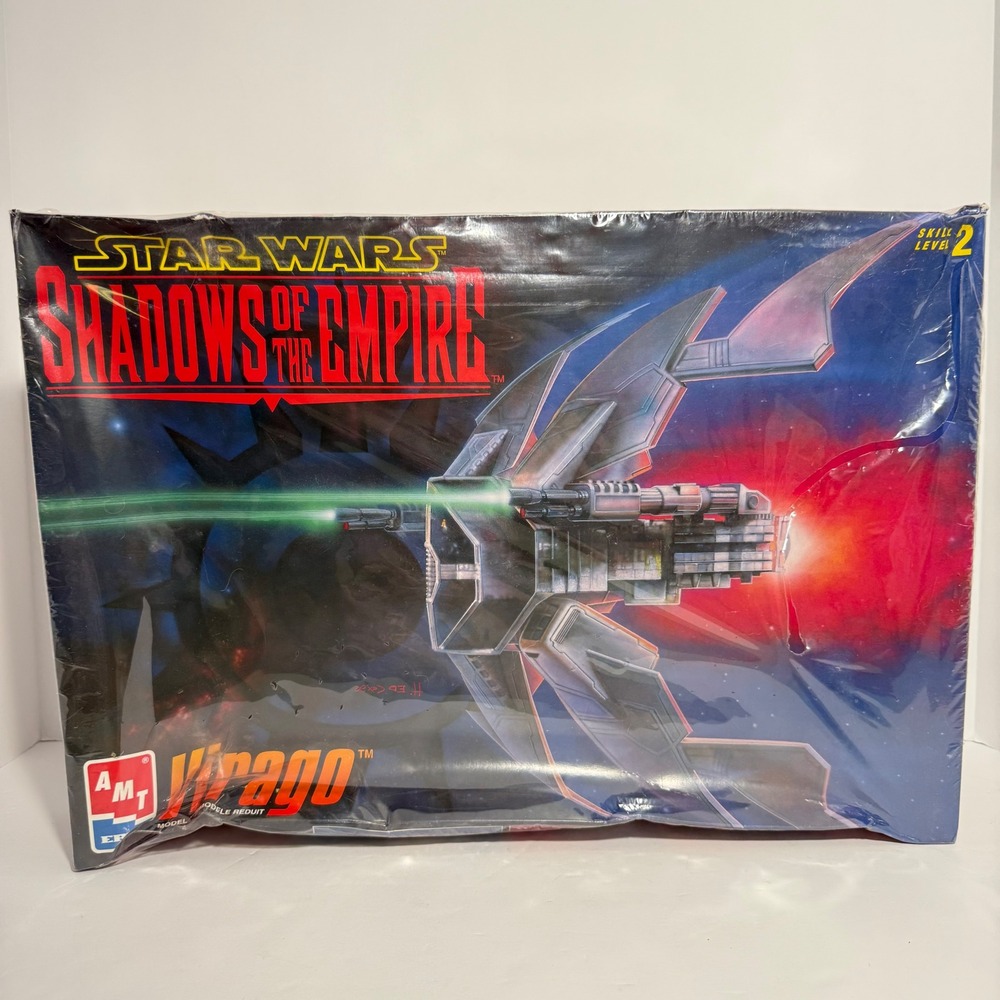 AMT Ertl Star Wars Shadows of the Empire Virago Model Kit 6675 Prince Xizor Ship